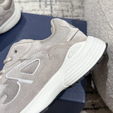 B30 Men's Countdown Sneakers Grey Suede and Technical Mesh |3SN279ZEI H858