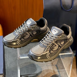 B30 Men's Countdown Sneakers Light Gray Technical Mesh and Gray Glossy Technical Fabric| 3SN279ZEH-H968