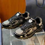 B30 Men's Countdown Sneakers in Light Gray Technical Mesh and Black Glossy Technical Fabric |3SN279ZEH_H981