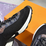 Women's Olympia Sneakers in Black Technical Knit Fabric|1AIBVS
