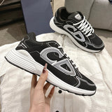 B30 Countdown Men's Sneakers Black Mesh and Black Technical Fabric |3SN279ZMB_H969