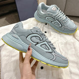 B30 Men's Countdown Sneakers Blue Mesh with Gray, White, and Black Technical Fabric |3SN279ZRD H555