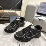 B30 Men's Countdown Sneakers Black Technical Mesh and Black Technical Fabric |3SN279ZMB_H969