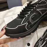 B30 Men's Countdown Sneakers Black Technical Mesh and Black Technical Fabric |3SN279ZMB_H969