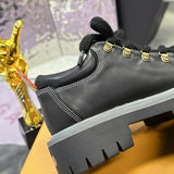 Men's Remix Derby Shoe in Black Calfskin |1AIWZ1