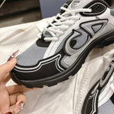 B30 Men's Countdown Sneakers Gray Mesh and Gray Technical Fabric |3SN279ZRD_H800