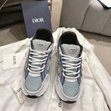 B30 Men's Countdown Sneaker Light Blue Technical Mesh with Blue, Gray, and White Technical Fabric 3SN279ZRB_H859