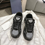 B30 Men's Countdown Sneaker Light Gray Mesh Fabric and Black Glossy Technical Fabric |3SN279ZEH_H981