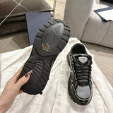 B30 Men's Countdown Sneaker Light Gray Mesh Fabric and Black Glossy Technical Fabric |3SN279ZEH_H981