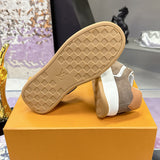 Men's Tilted Sneakers Brown Suede Calfskin |1AJTHN