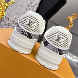 Women's Trainer Series Python-Print Sneakers |1ADF5C