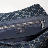 2026 Medium Shoulder Bag, Blue GG Washed Denim 874744 FAF8V 4042